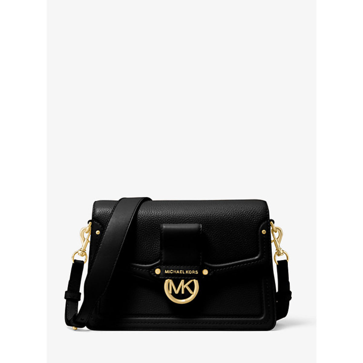 Jessie medium pebbled leather shoulder bag sale