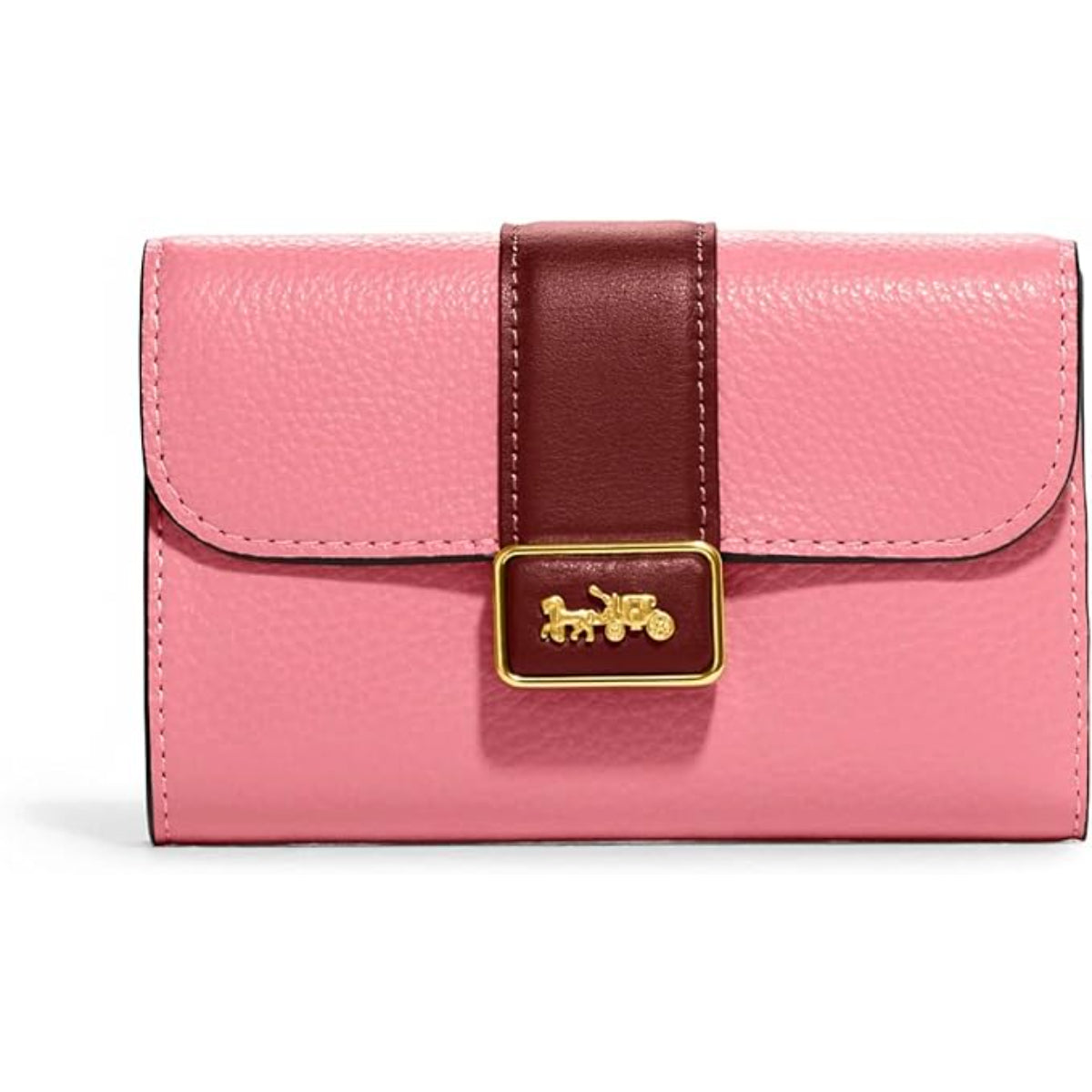 Buy Coach Medium Grace Trifold Wallet In Shell PInk CHCI421 Online In