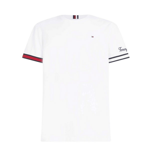 Tommy Hilfiger Round Neck White T-Shirt
