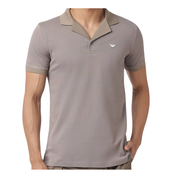 Emporio Armani Grey Polo T-Shirt - 3607