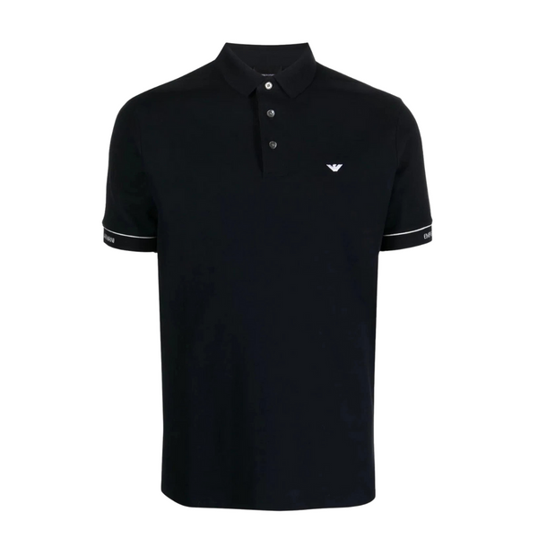 Emporio Armani Black Polo T-Shirt - 3607