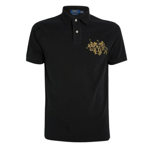 Ralph Lauren Lunar New Year Triple Pony Black T-Shirt