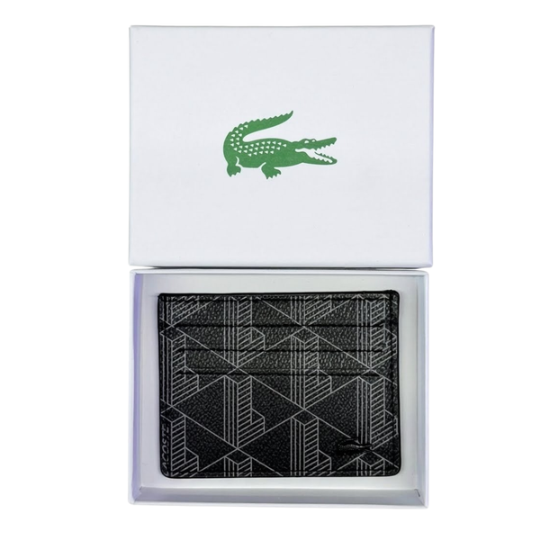 Lacoste Blend Card Holder in Black