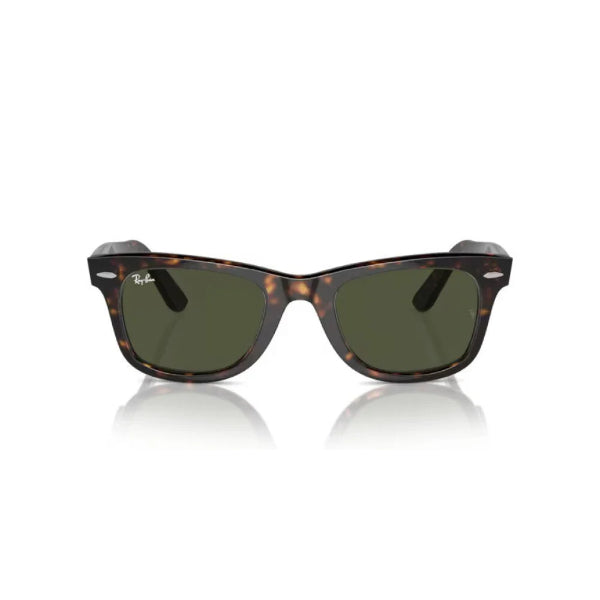 Ray-Ban Tortoise Green Classic Wayfarer Sunglasses - RB2140F 902