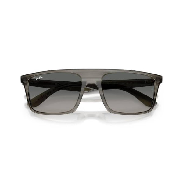 Ray-Ban Grey Transparent Square Sunglasses - RB2222F 1438/71