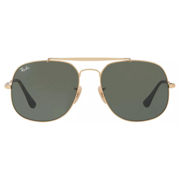 Ray-Ban Gold Green The General Sunglasses - RB3561 001