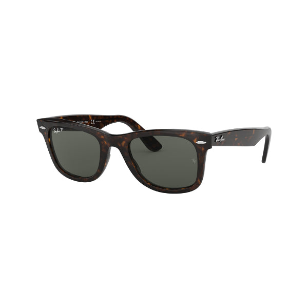 Ray-Ban Polarized Havana Classic G-15 Wayfarer Sunglasses - RB2140 902/58