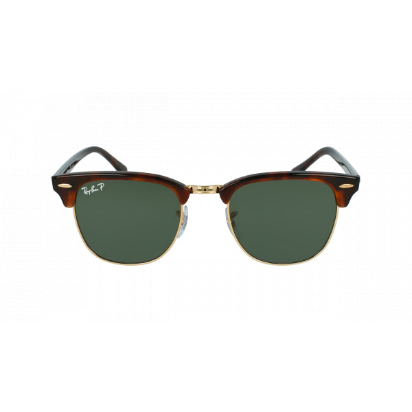 Ray-Ban Polarized Tortoise Gold Green Sunglasses - RB3016 990/58