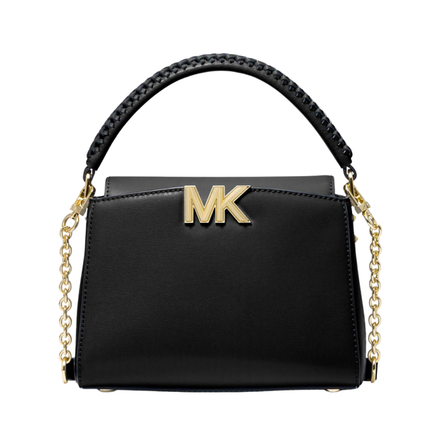 Michael Kors Leather Black Handbag For Ladies - MK32F1GCDC5L