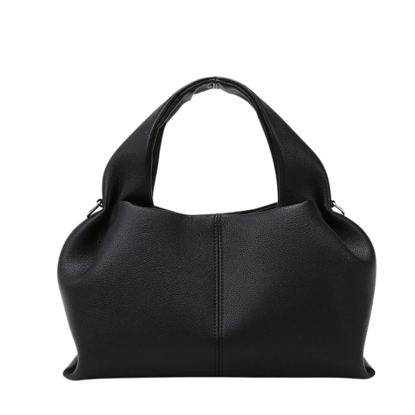 Polène Numéro Neuf Mini Textured Shoulder Bag for Women - Black