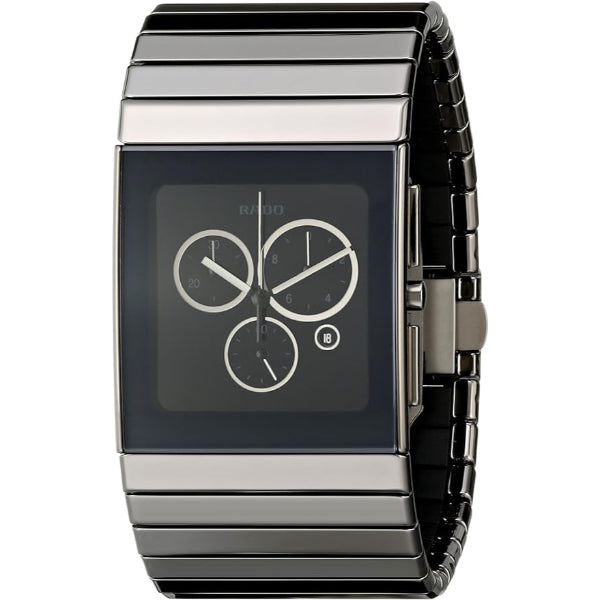 Buy Rado Ceramica Black Ceramic Strap Black Dial Quartz Watch for Gents R21824152 Online In Pakistan Dreams Pakistan