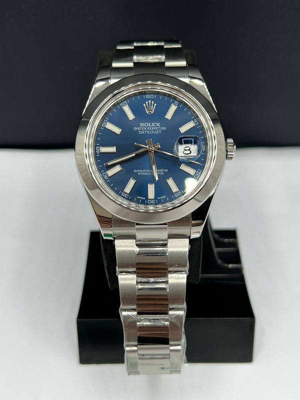 Rolex Oyster Perpetual Datejust Blue 116300