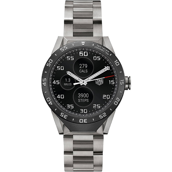 TAG Heuer Connected Silver Titanium Bracelet Smart Watch SAR8A80.BF0 Dreams Pakistan