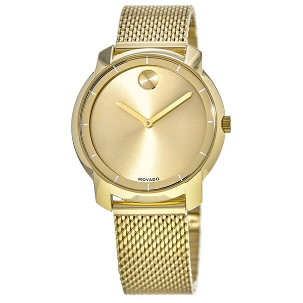 Movado bold shop gold mesh