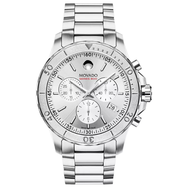 Men's movado 800 series chronograph watch best sale