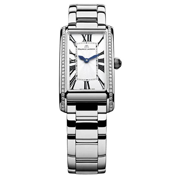 Maurice Lacroix Fiaba Silver Stainless Steel Silver Dial Quartz Watch for Ladies - FA2164-SD532-118