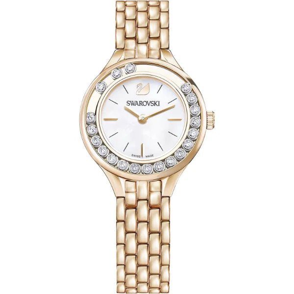 Swarovski Lovely Crystals Rose Gold Stainless Steel Silver Dial  Quartz Watch for Ladies - 5261496