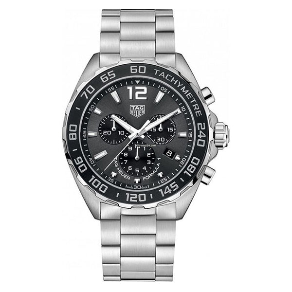 Tag Heuer Formula 1 Silver Stainless Steel Anthracite Dial Quartz