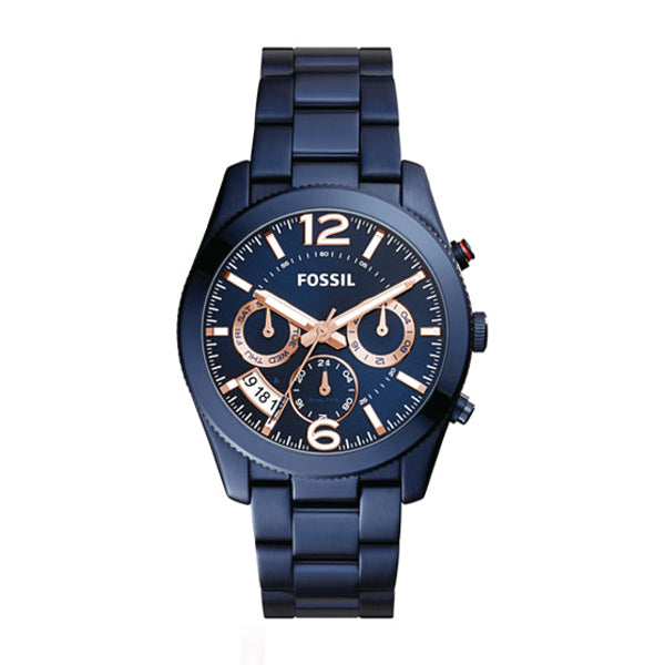 Blue Fossil Boyfriend Watches Fossil Perfect Boyfriend Blue