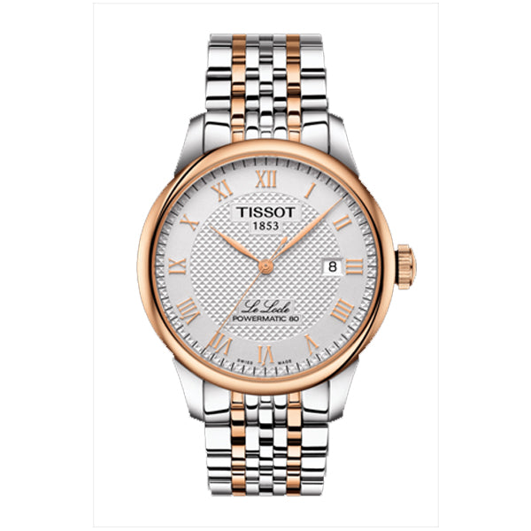 Tissot Le Locle Silver Stainless Steel Silver Dial Automatic Watch