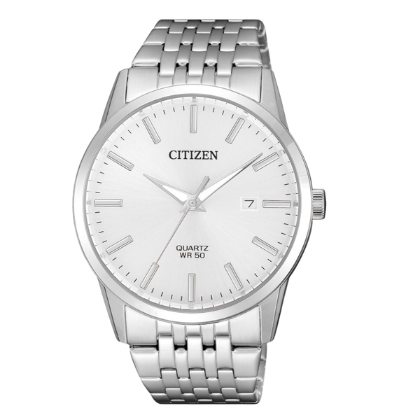 Citizen Silver Stainless Steel Silver Dial Quartz Watch for Gents - BI5000-87A