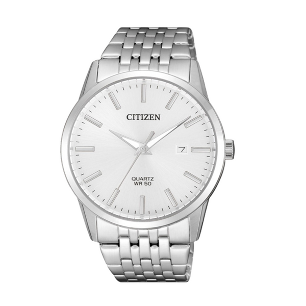 Citizen Silver Stainless Steel Silver Dial Quartz Watch for Gents - BI5000-87A