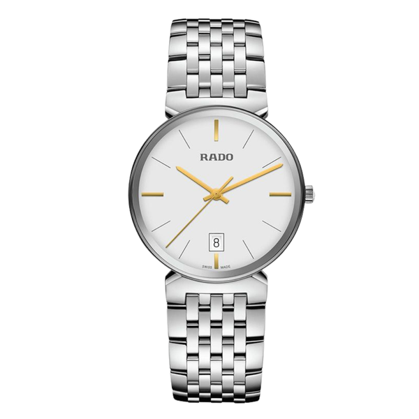 Rado Florence Silver Tone Stainless Steel White Dial Quartz Watch for Ladies - R48912013