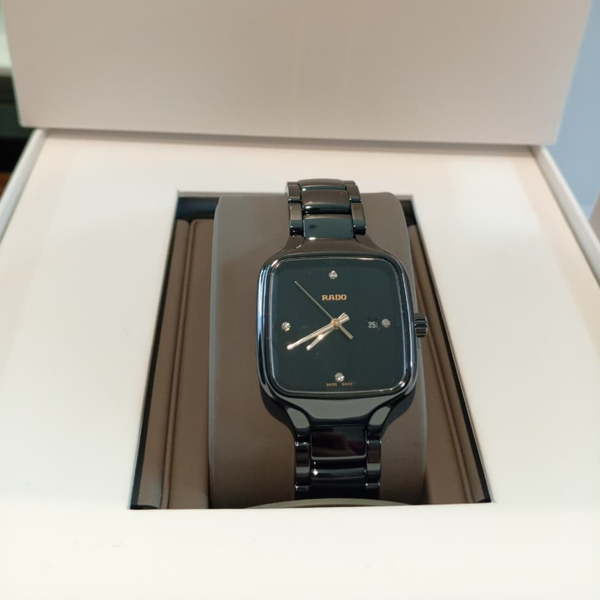 Rado Black High-Tech Ceramic Black Dial Quartz Watch for Ladies - U 15859159 R27080722