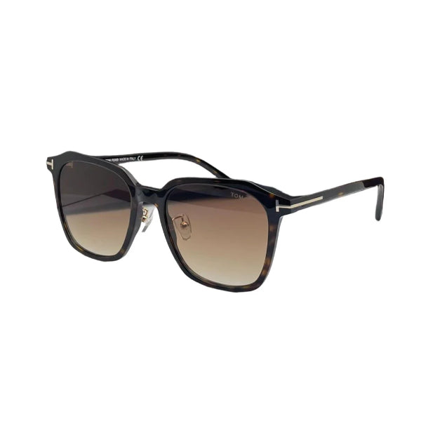 Tom Ford TF 972‑K 52F – Dark Havana / Brown Gradient