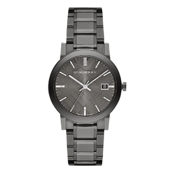 Burberry Grey Stainless Steel Grey Dial Quartz Watch for Gents - BU9007
