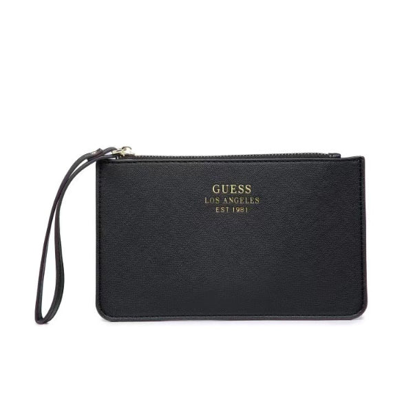 Guess Wristlet Pouch PO Black- 4784