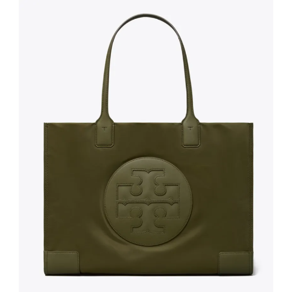 Tory Burch Olive Green Ella Tote Bag  - TB80479