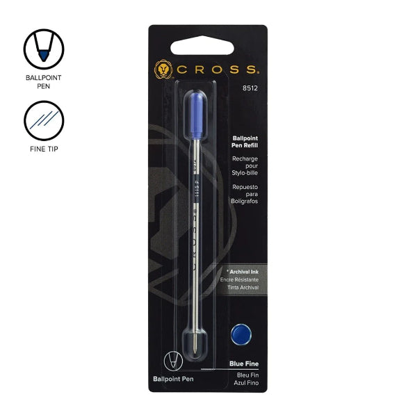 Cross Fine Blue Ballpoint Refill - 8512D