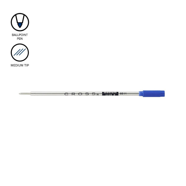 Cross Medium Ballpoint Refills Blue - 8511D