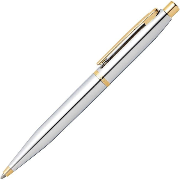 Sheaffer Vfm Polished Chrome With Gold-Plated Trim Ballpoint Pen - 9422