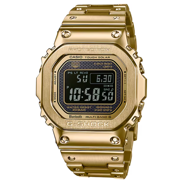 Casio G-Shock Gold Stainless Steel Black Dial Quartz Unisex Watch - GMW5000TFG-9