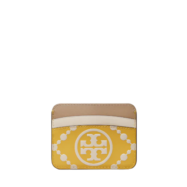 Tory Burch T Monogram Contrast Embossed Card Case - 87184