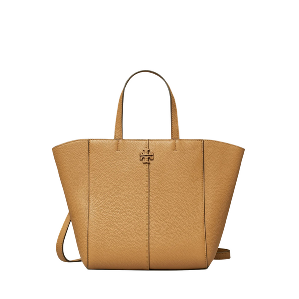 Tory Burch Pvc Double T-Leather Tote Brown - 147574