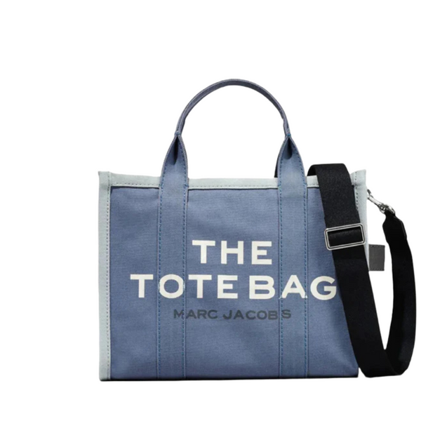 Marc Jacobs The Colorblock Large Tote Bag In Blue Shadow Multi - H073M01RE21-482