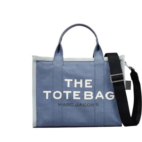 Marc Jacobs The Colorblock Large Tote Bag In Blue Shadow Multi - H062M01RE21-482