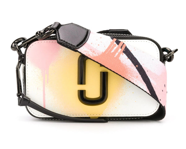 Marc Jacobs The Snapshot Shoulder Bag In Spray PaInt Multi - M0016167-101