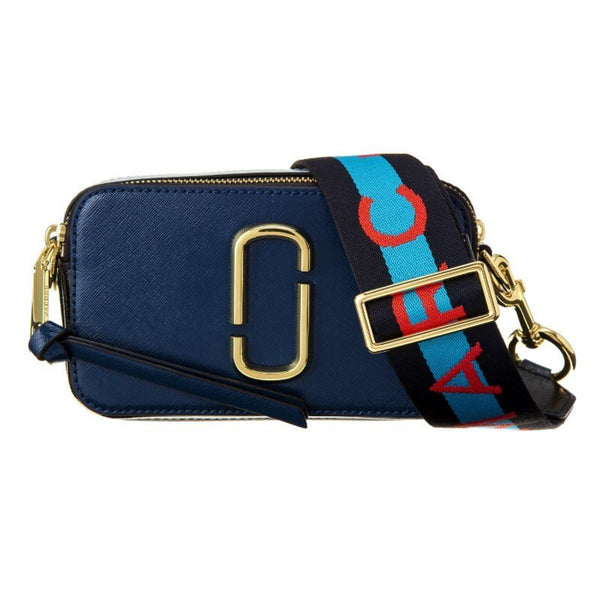 Marc Jacobs The Snapshot Crossbody Bag In Blue Sea - M0014146-455