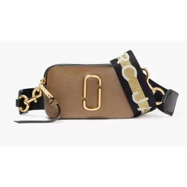 Marc Jacobs The Snapshot Crossbody Bag In French Grey Multi - M0014146-064