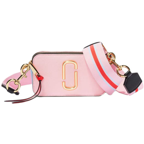 Buy Marc Jacobs Snapshot Small Camera Bag In Tart PInk Multi