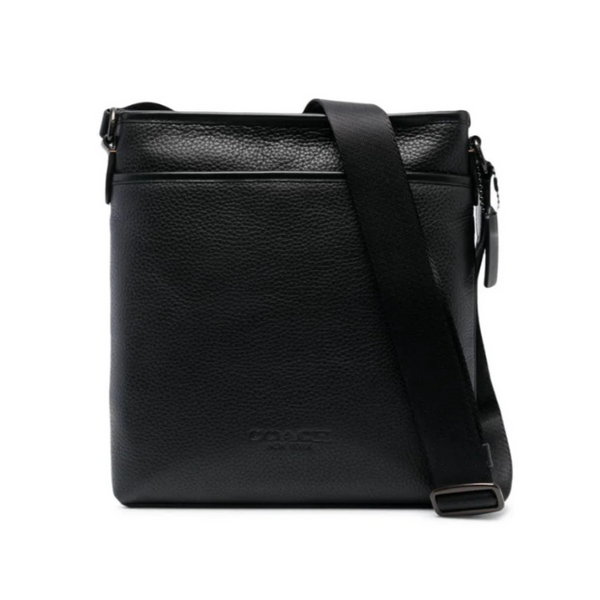 Coach Gotham Slim Crossbody In Signature Canvas Black - CC111