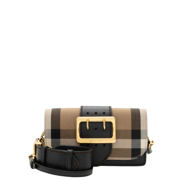 Burberry 40224581 Small Leather Bucket Bag