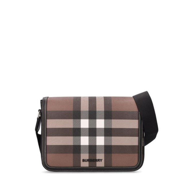 Burberry Medium Alfred Bag In Dark Brown - 8072339