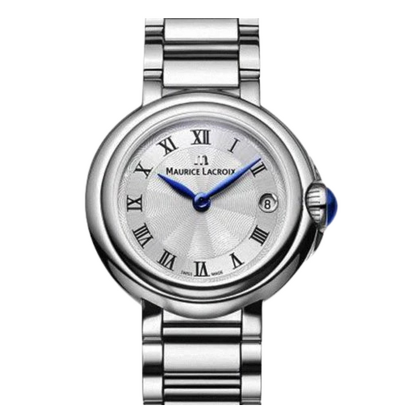 Maurice Lacroix Fiaba Silver Stainless Steel Silver Dial Quartz Watch for Ladies - FA1003-SS002-110-1