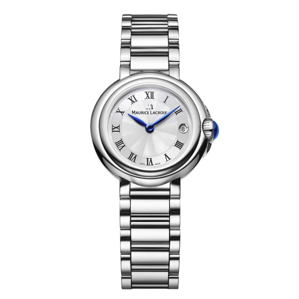 Maurice Lacroix Fiaba Silver Stainless Steel Silver Dial Quartz Watch for Ladies - FA1003-SS002-110-1