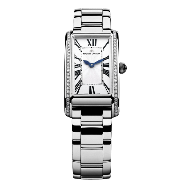 Maurice Lacroix Fiaba Silver Stainless Steel Silver Dial Quartz Watch for Ladies - FA2164-SD532-118